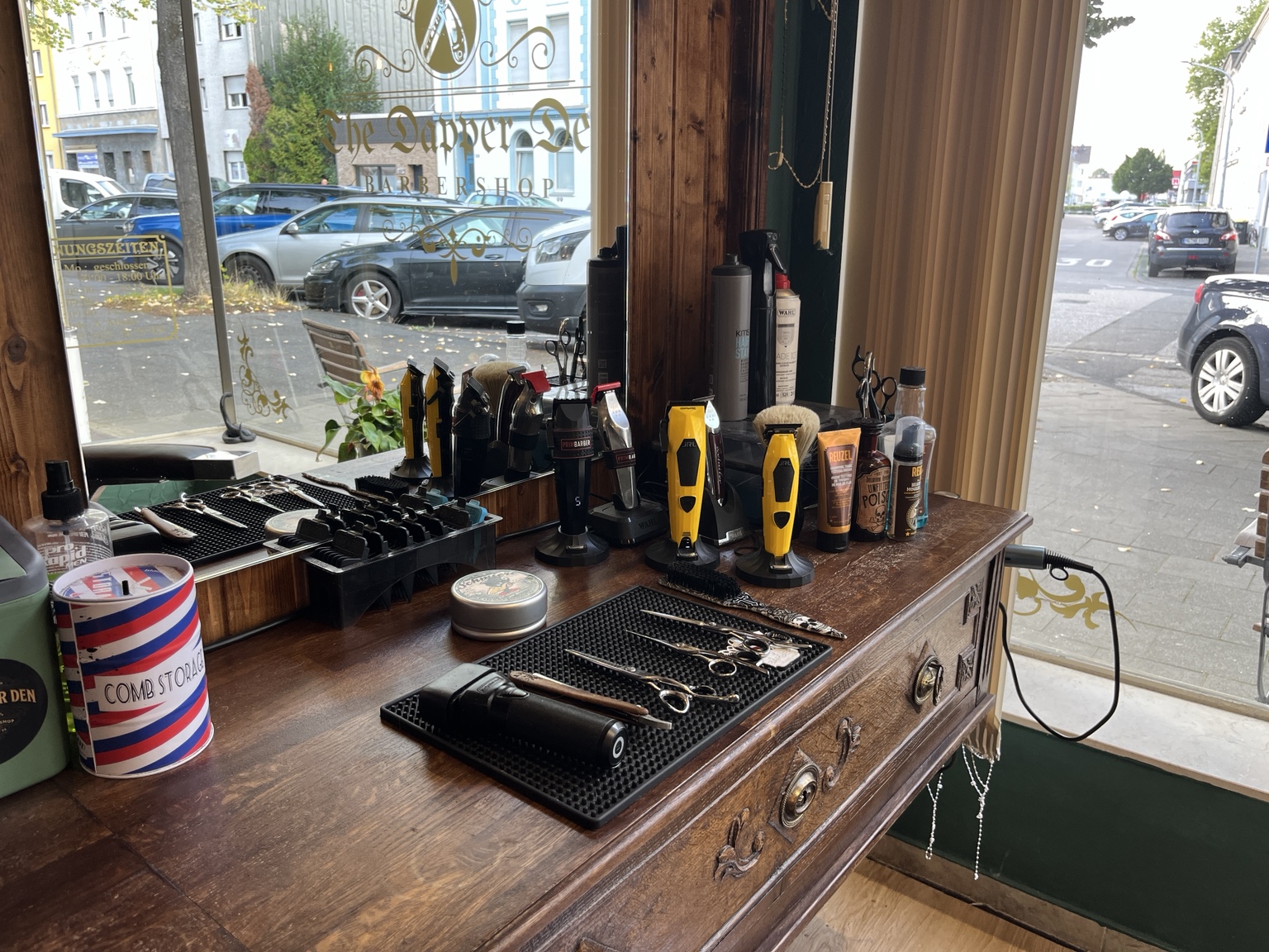 Professional barber tools